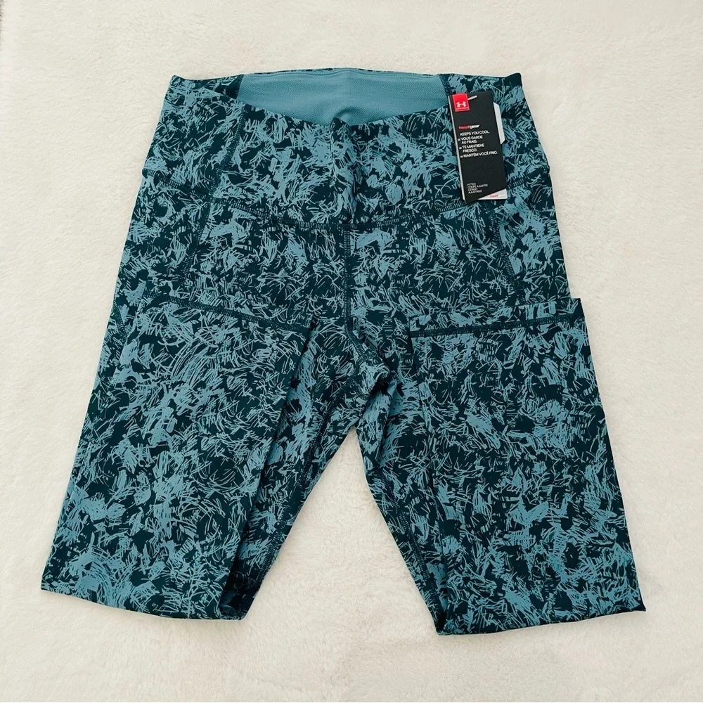 Under Armour Teal Patterned Capris - Picture 8 of 8